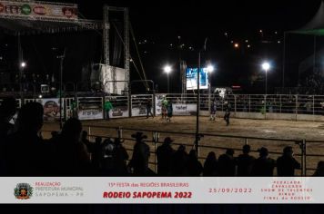 Foto - 15ª Festa das Regiões Brasileiras - Rodeio Sapopema 2022 