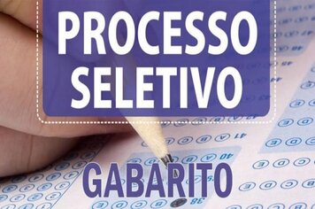 GABARITO TESTE SELETIVO PARA ESTAGIÁRIO