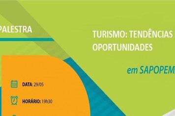 Palestra de Turismo em Sapopema